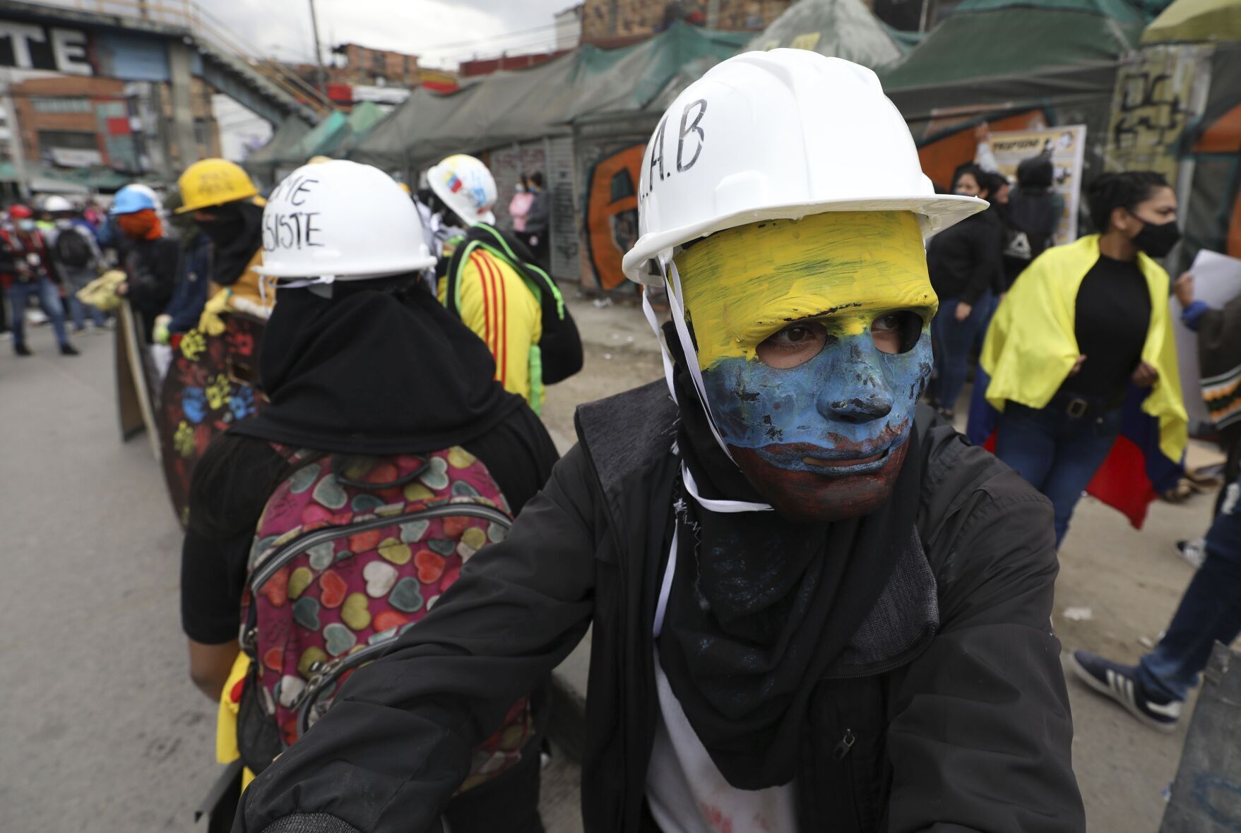 APTOPIX Colombia Protests